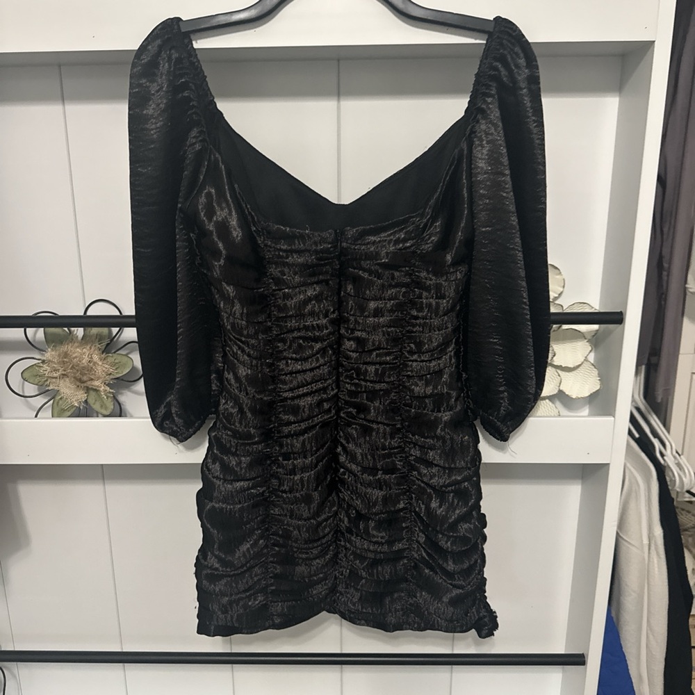 Lucy in the Sky Black Mini Dress